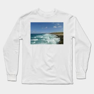 Perran Bay, Cornwall Long Sleeve T-Shirt